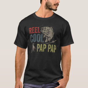Reel Cool Pap Pap Fishing Father's Day Gift T-Shirt
