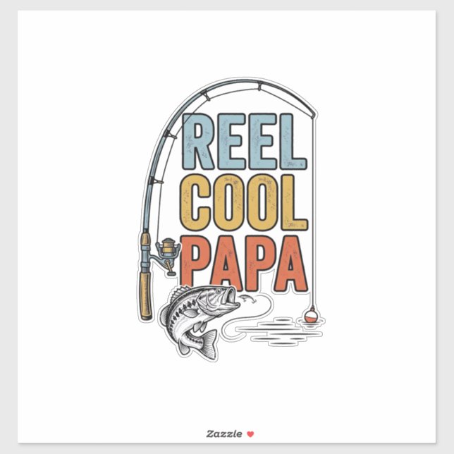 Reel Cool Papa Fishing Shirt Design_1 (Sheet)
