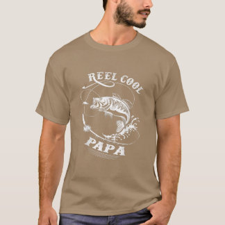 Reel Cool Papa for Fishing Nature Lovers T-Shirt