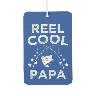 Reel Cool Papa funny fisherman car freshener