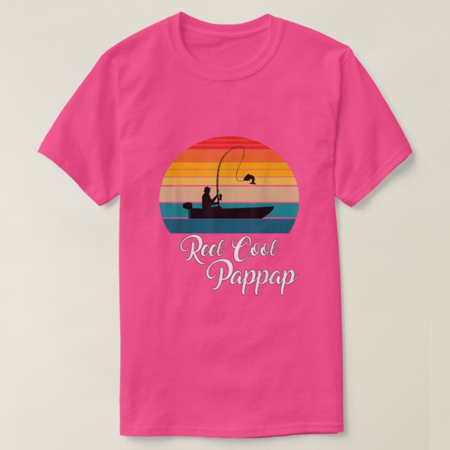 Reel Cool Pappap Fishing Gifts  T-Shirt (Design Front)