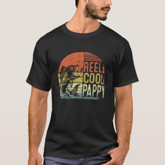 Reel Cool Pappy Fishing Dad Gifts Father's Day Fis T-Shirt
