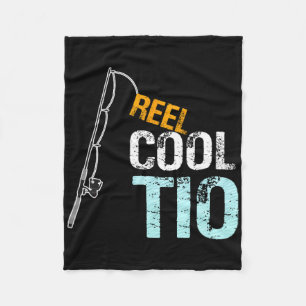Reel Cool Tio Spanish Mexican Uncle Gift From Niec Fleece Blanket