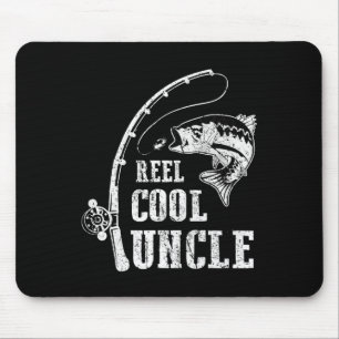 Reel Cool Uncle Fishing Daddy Fathers Day Mouse Mat