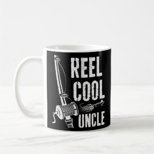 Reel Cool Uncle Fishing Father's Day Gift  Coffee Mug
