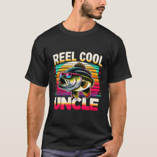 Reel Cool Uncle Funny Byss Fishing Uncle Father’s  T-Shirt