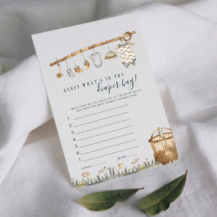 Reel Fun Fishing Guess What's in the Diaper Bag 