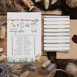 Reel Fun Fishing Would Mummy Rather Baby Shower 