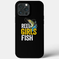 Reel Girls Fish Bass Fishing Funny Fisherwoman
