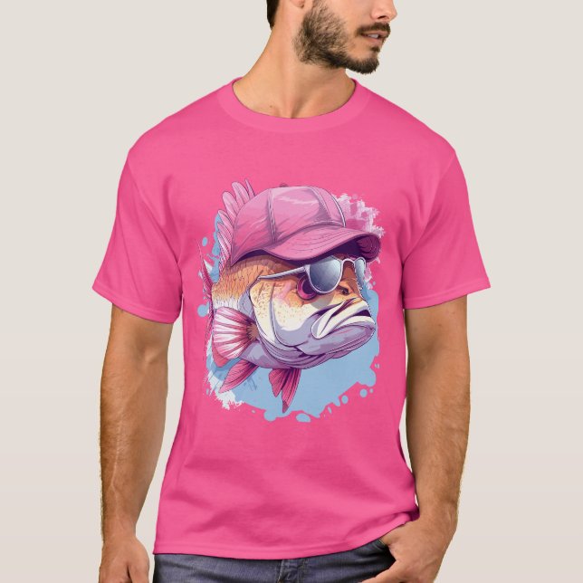 Reel Girls Fish T-shirt Design (Front)