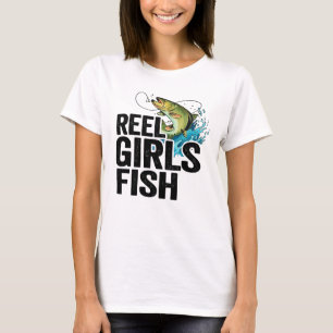 Reel Girls Fish T-Shirt – Women’s Bass Fishing Shi