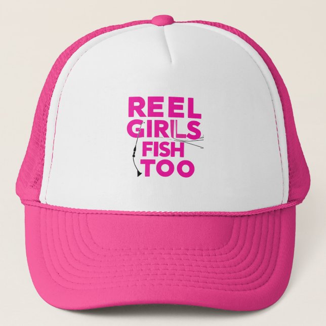 Reel Girls Tee Trucker Hat (Front)