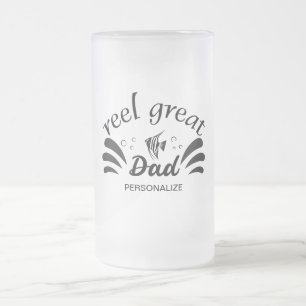 Reel Great Dad Frosted Mug