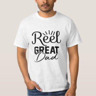 Reel Great Dad, Gift for Father's Day T-Shirt