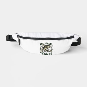 Reel Great Dad Vintage Fishing Father’s Day Bum Bags