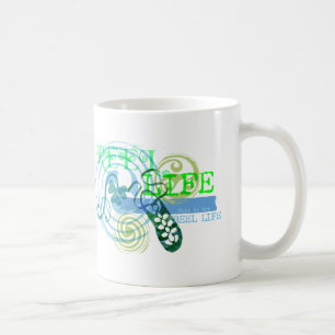 Reel Life in Blue Coffee Mug