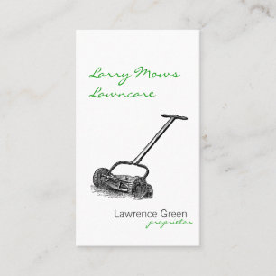 Reel Mower Business Card