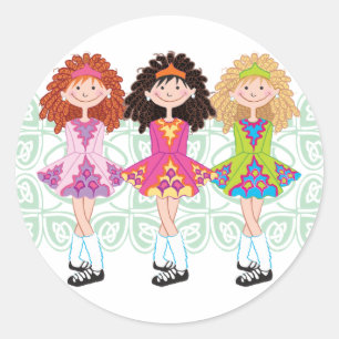 Reel Princesses Classic Round Sticker