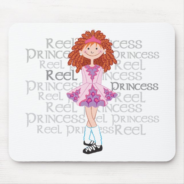 Reel Redhead Mouse Mat (Front)