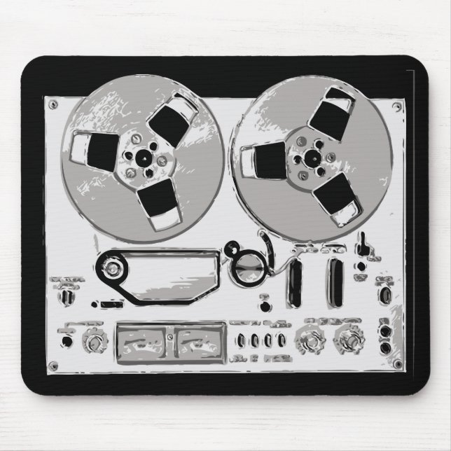 Reel to Reel Mouse Mat (Front)