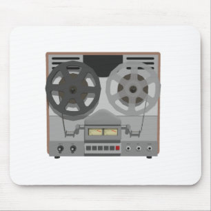 Reel to Reel Tape Player: 3D Model: Mouse Mat