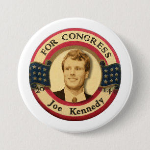 Reelect Joe Kennedy to Congress 2014 7.5 Cm Round Badge