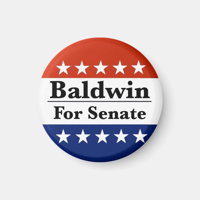 Reelect Tammy Baldwin to U.S. Senate 2024 Magnet (Front)