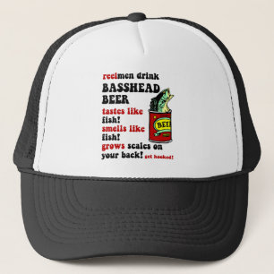 Reelmen drink Basshead Beer Trucker Hat