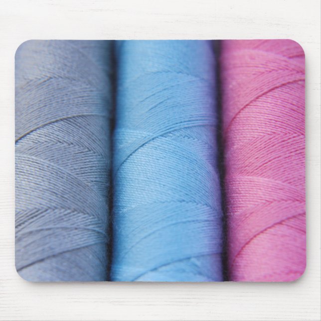 Reels of Cotton Mouse Mat (Front)