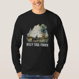 Reely Cool Fisher Lifestyle Chill Habits Easygoing T-Shirt