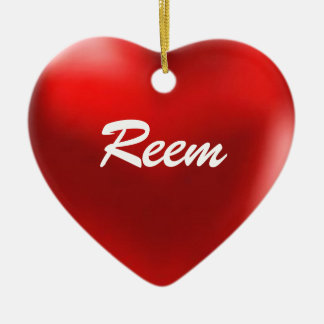 Reem Ornament Heart