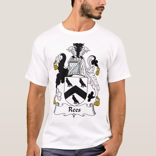 Rees Family Crest T-Shirt (Front)