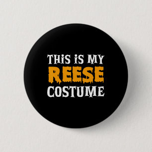 Reese Halloween Personalised Costume Funny 6 Cm Round Badge
