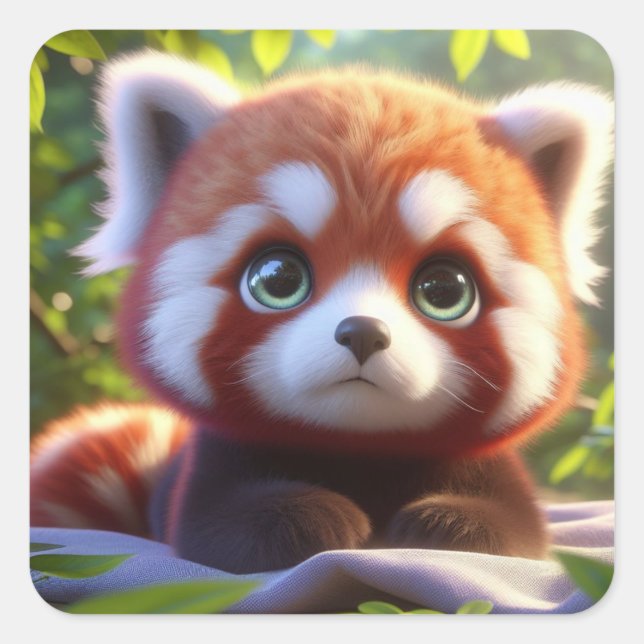 "Reese" Square Sticker (Front)