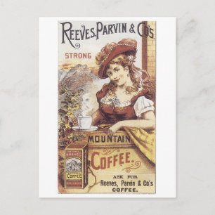Reeves Parvin & Co. Coffee Postcard