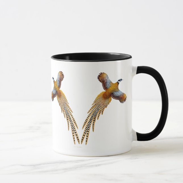 Reeves Pheasants Ringer Mug (Right)