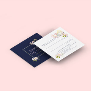 Refer a Friend Floral Referral Salon Client Card