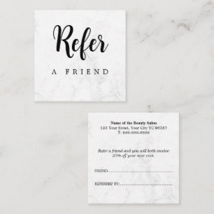 Refer a Friend Modern Professional Referral Card