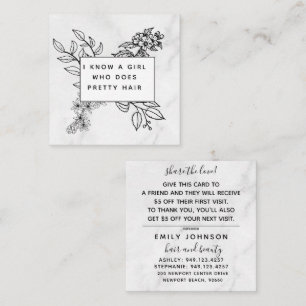 Refer a Friend Modern Professional Referral Card