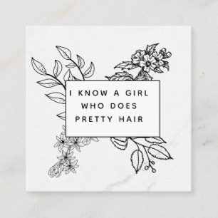 Refer a Friend Modern Professional Referral Card