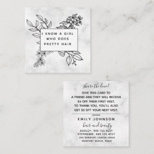 Refer a Friend Modern Professional Referral Card