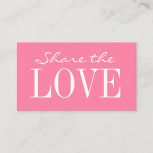 Refer a friend / referral minimalist business card