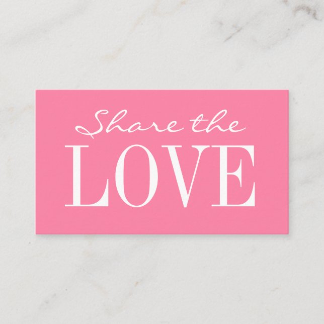 Refer a friend / referral minimalist business card (Front)