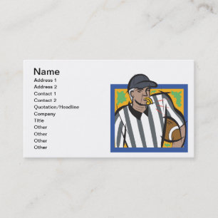 Referee Business Card