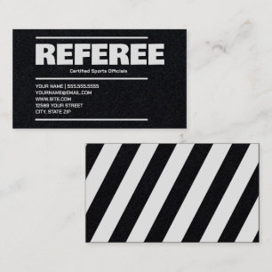 Referee Business Card