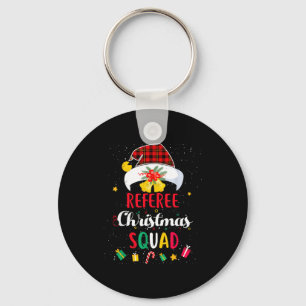 Referee Christmas Squad Santa Hat Umre Match  Key Ring