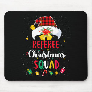 Referee Christmas Squad Santa Hat Umre Match Mouse Mat