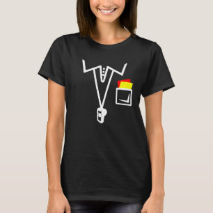 Referee Costume Soccer Referee T-Shirt