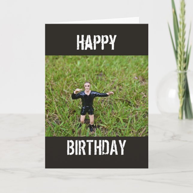 Referee Happy Birthday Card (Front)