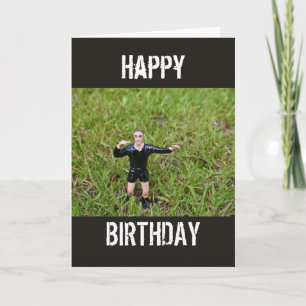 Referee Happy Birthday Card